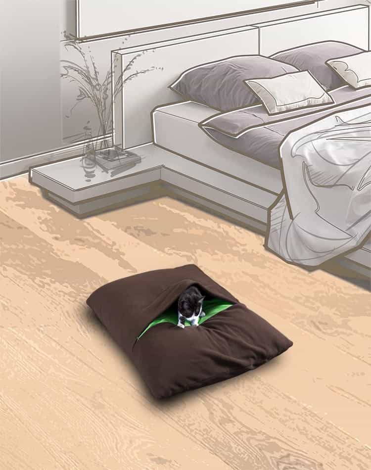Sleeping bag for cats Divan DUE