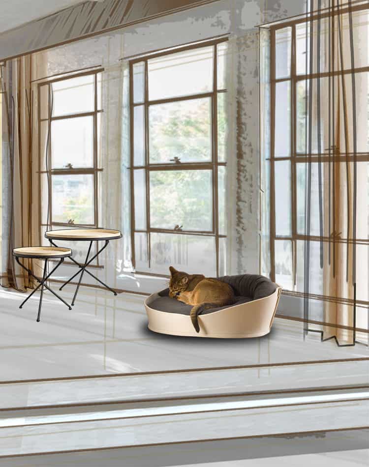 ARENA felt designer cat bed