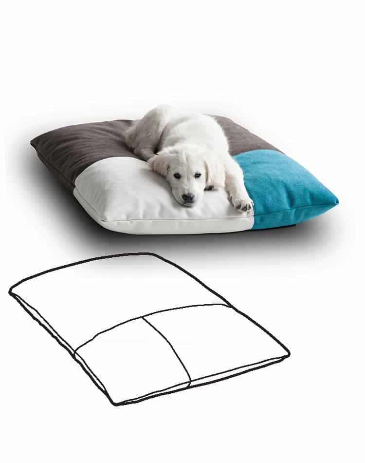 Replacement cover pet cushion DIVAN Quattro