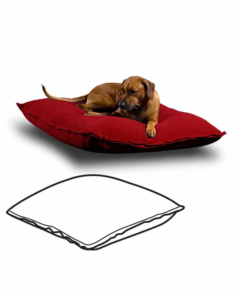 Replacement cover for easy clean dog cushion DIVAN Uno