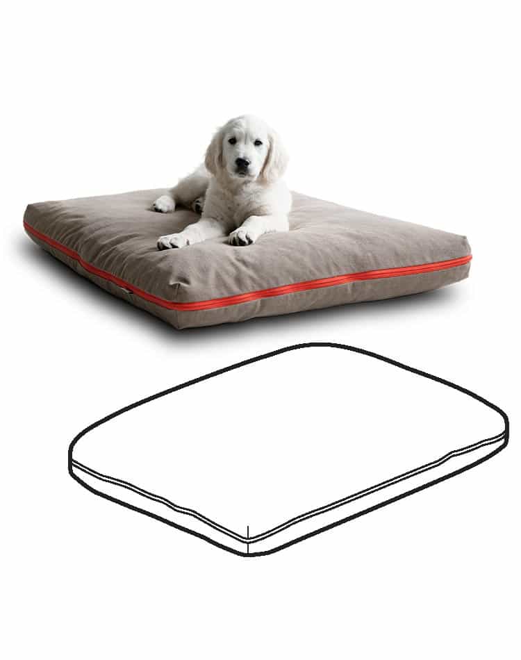 Washable dog bed cover ELLI