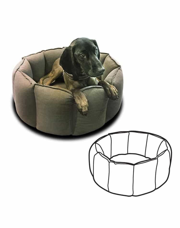Replacement cover BLOOM pet basket