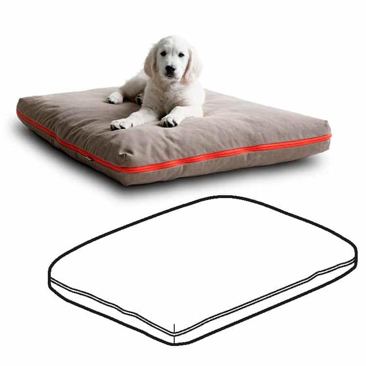 Fodera di ricambio lavabile per letto cani ELLI