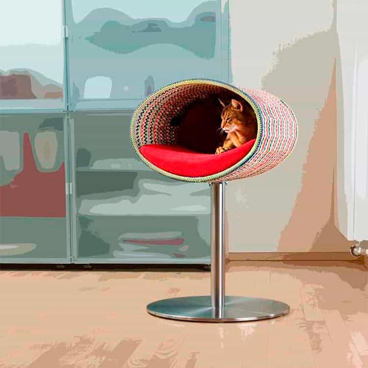 Design Katzenmöbel RONDO Stand Crochet