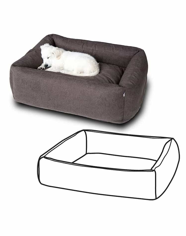 Federa di ricambio per letto per cani BOOX fuori