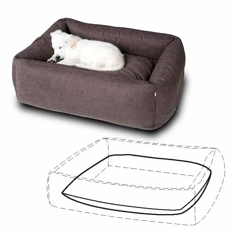 Replacement cushion cover for dog bed BOOX