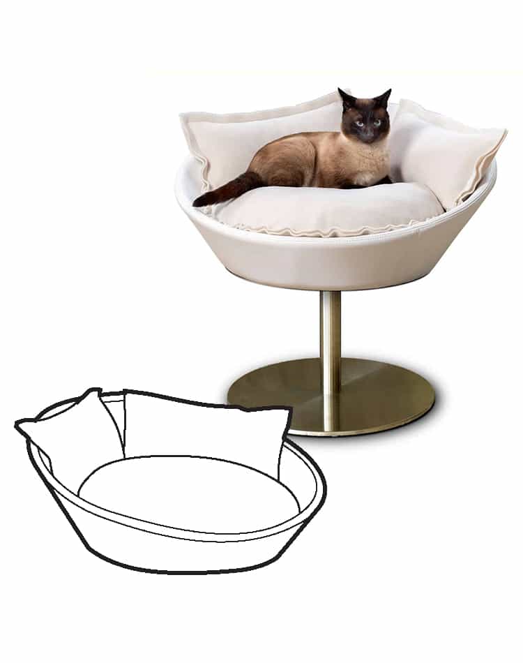 Ersatzbezug für Katzenmöbel Cosmo