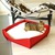 Cat basket BOWL felt