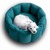 Cuccia rotonda per cani BLOOM