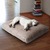 Genuine leather dog bed Lounge SOFY