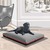 Dog bed with removable cover Lounge PAULINE.