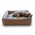 BOOX: Hundebett Leder orthopädisch