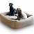 BOOX dog bed out of buffalo-leather