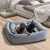 Boox Velours: orthopädisches Hundebett XXL