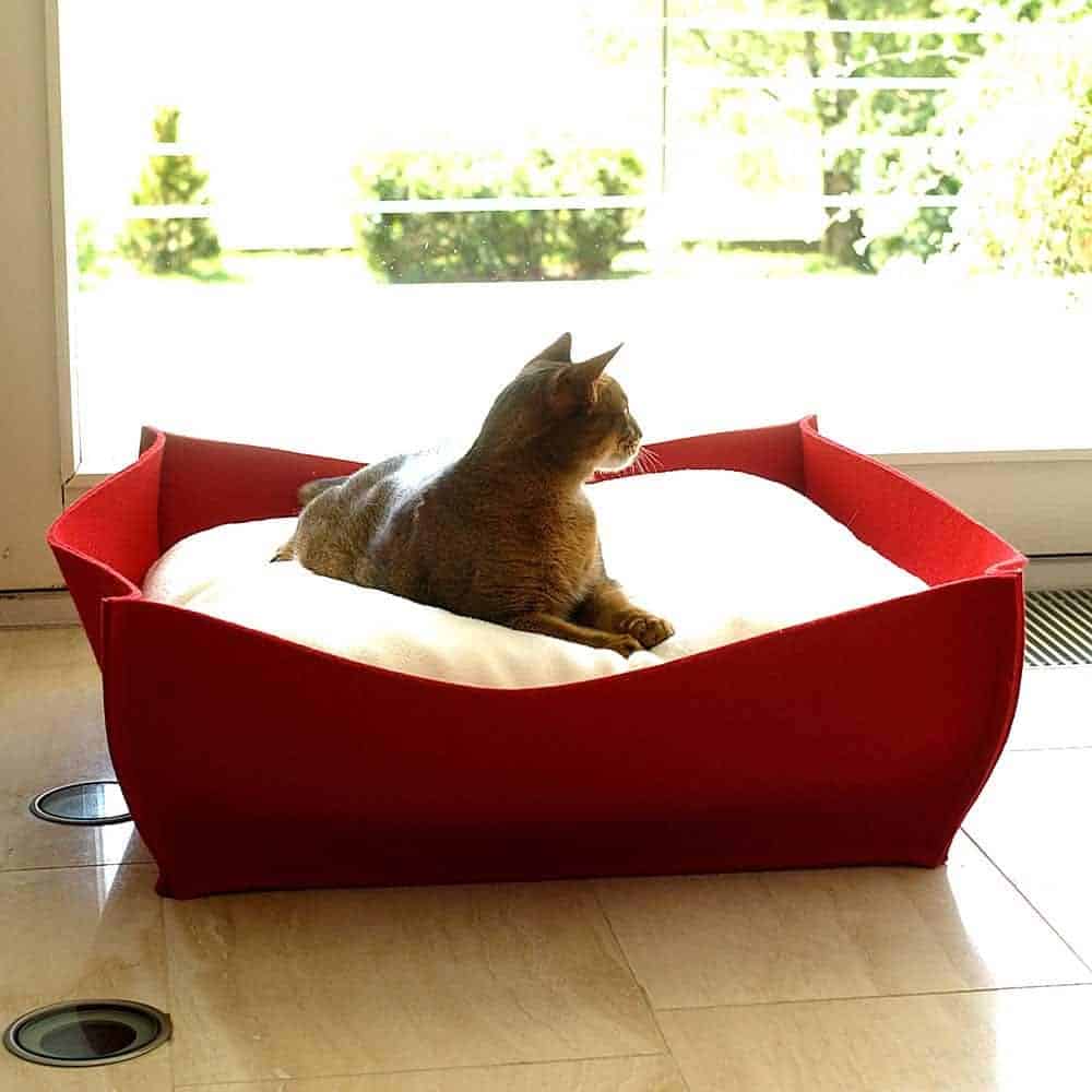 Cuccia gatto BOWL di feltro