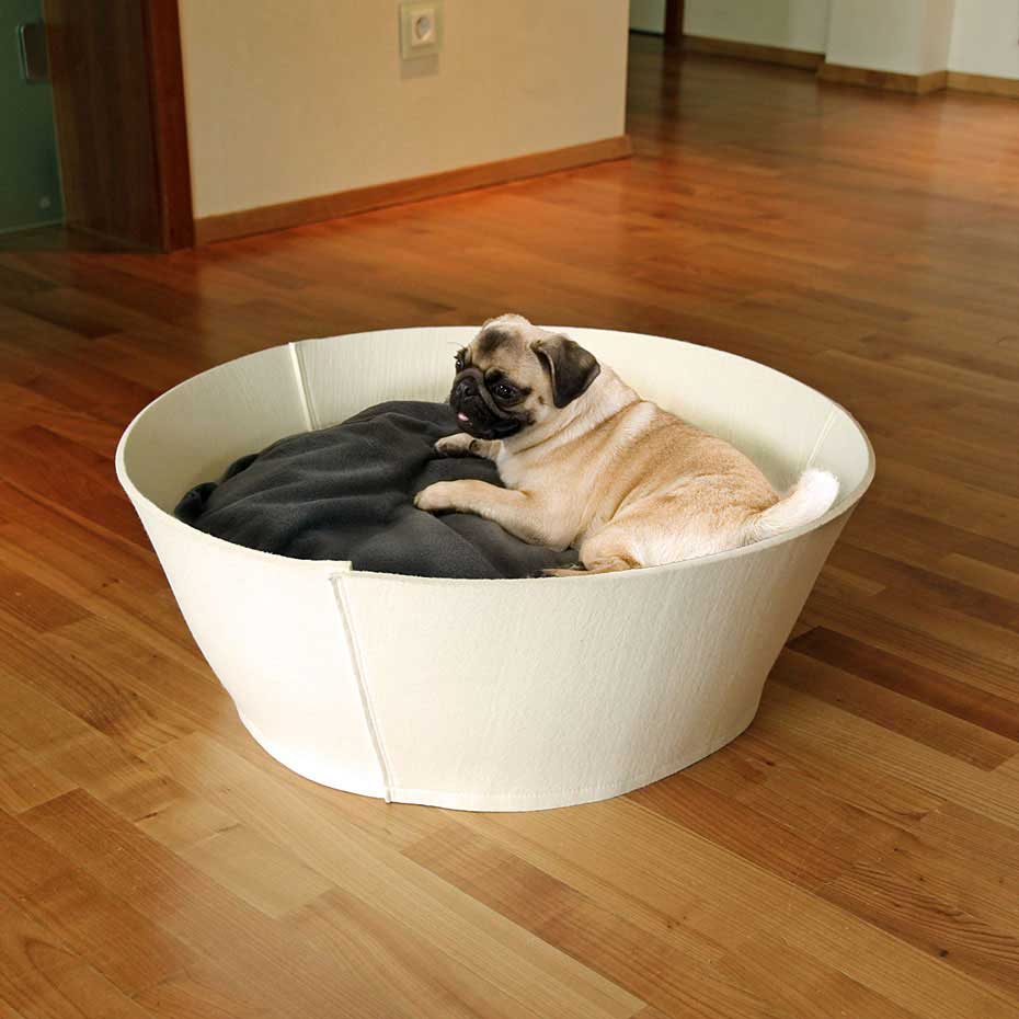 CREDO Felt designer dog beds