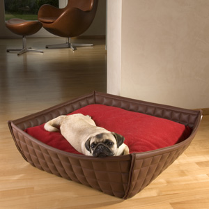 sweet sleep in wonderful soft dog basket