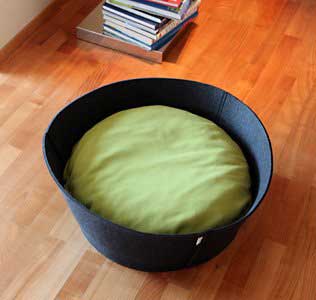 cat bed, cat basket, modern cat cushion, high end cat bed,